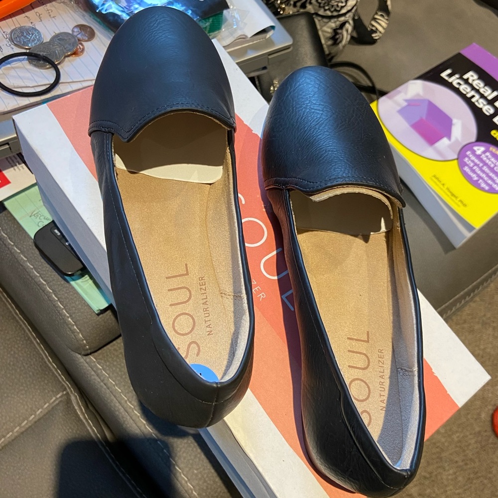Ashley Black Flats